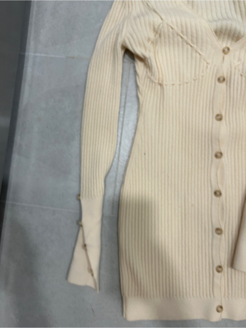 Lauris Long Sleeve Merino Wool Mini Sweater Dress JACQUEMUS - Picture 9 of 13